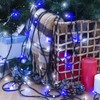 100FT Christmas Lights, Blue and White 300 LED Christmas String