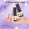 ROSALIND Base Coat Top Coat UV Nagellack Set,Base Coat und