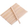 Concession essentials 4.5 x 3/16 mini Wooden dowels. Pack of 100 Count