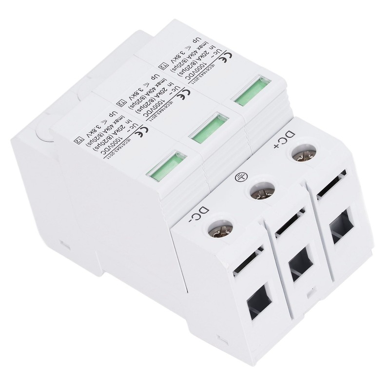 DC 1000V 40KA Surge Protector Arrester Protective Device for Photovoltaic