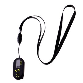 VOSAREA Walking 3D Pedometer Accurate Step Counter Walking Distance Miles/Km Calorie Counter Exercise Time Silent with Clip and Lanyard （ Black ）