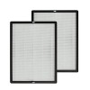 PUREBURG 2-Pack Replacement HEPA Filter Compatible with TaoTronics TT-AP007 Air