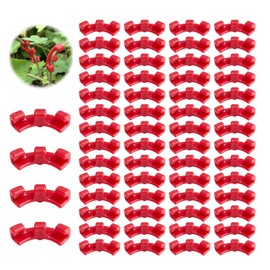 FYZSJWL Pack of 60 Plant Growth Bender Clips, 90 Degree Plant Bender, Plant Bender, Bending Clips, for Bending Plant Stems and Changing the Growth Direction (B)