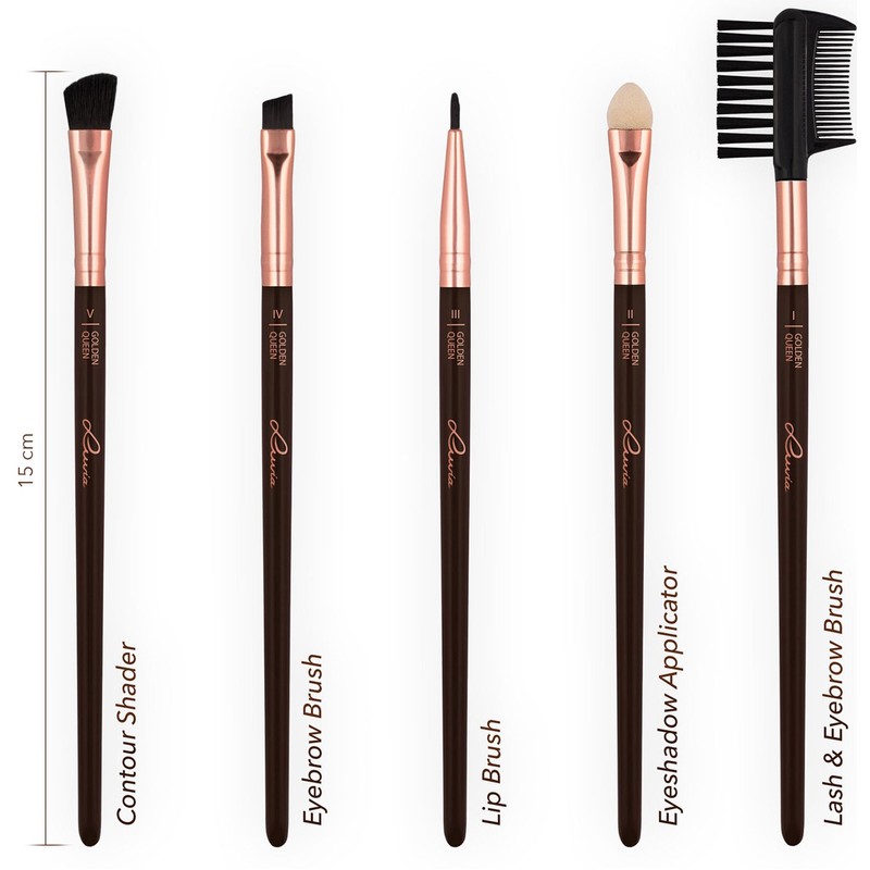 Luvia Cosmetics Tube Brush Set
