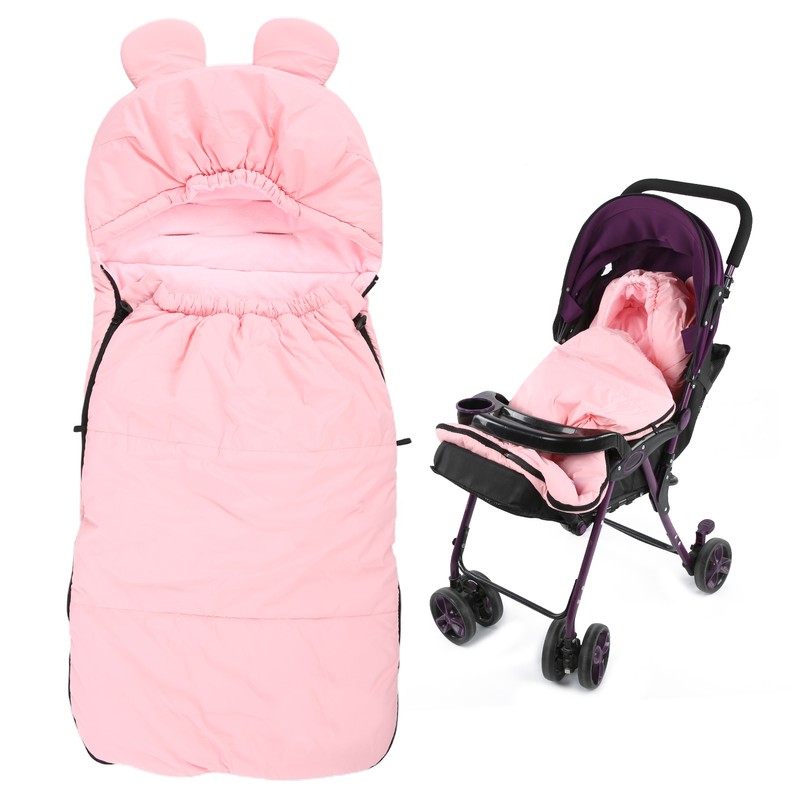 Universal Soft Baby Sleeping Bag Blanket Thicken Cushion Footmuff for