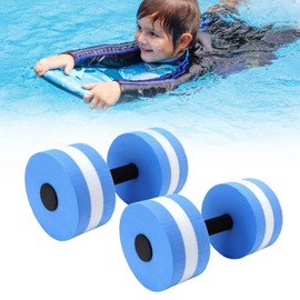 Aquatic Dumbells, Set of 2 Water Aerobic Exercise Dumbbell Pool Resistance, EVA Floating Water Dumbbells, Fitness Barbells, Hand Bar Exercises Equipment for Men Women Kids Weight