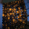 110PCS 6MM Flame Yooperlite Stone Beads Loose Beads for Jewelry