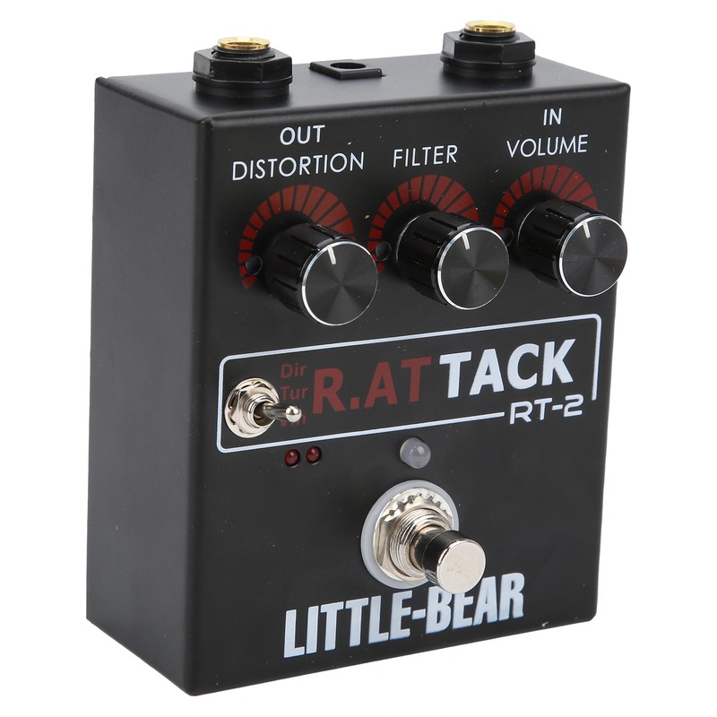Guitar Distortion Effector Electric 3‑Level for RAT Tone Single Effect
