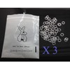 300 Pcs Ortho Elastic Rubber Bands 3/16 Inch 3.5oz Medium