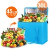 Bodaon 1-Pack Insulated Reusable Grocery Shopping Bags, X-Large Picnic Cooler