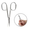 BEZOX Professional Cuticle Scissors Set, Multifunctional 2 Pieces Scissors with