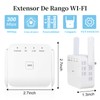 Repetidor de Señal Wifi,Amplificador de Señal WiFi 360 °Cobertura Completa,300Mbps