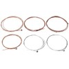 kuou 6 Pack Guitar Strings, Stainless Steel Replacement Steel Strings