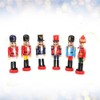 Wooden Nutcracker Doll Soldier Puppet Christmas Ornaments Decoration for Home