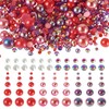 Cheriswelry Kunststoff-Cabochons mit flacher Rückseite, 115 g, ab-Farbe, Strass, facettiert,