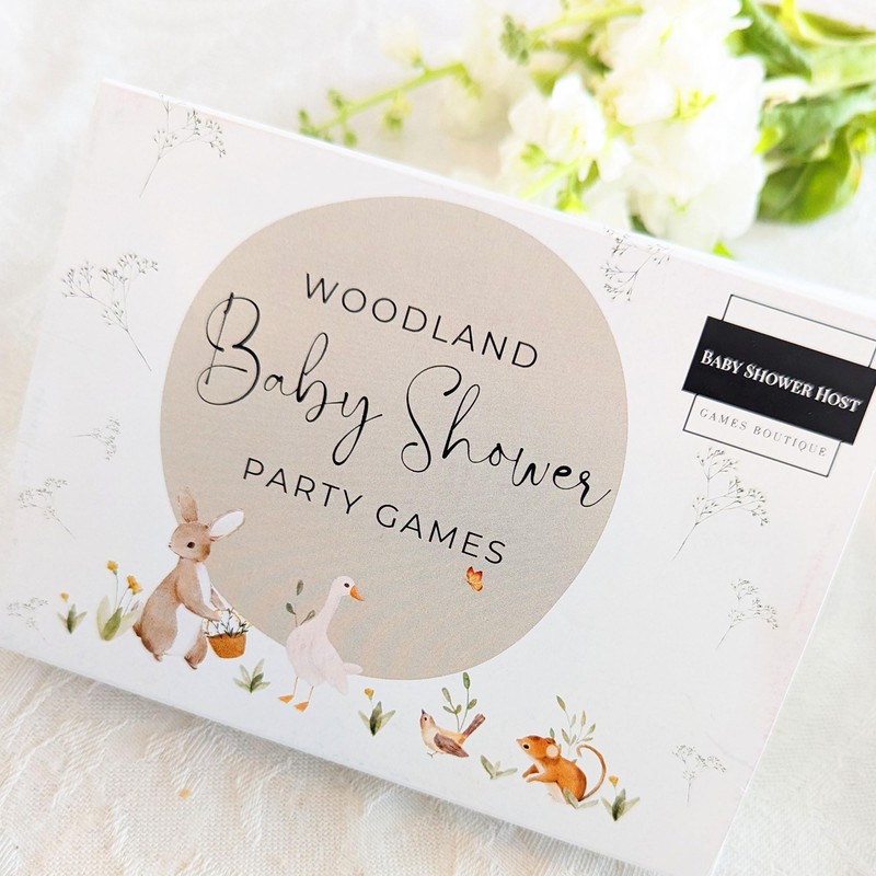 Baby Shower Games Bundle- 9 Games including Keepsake Cards boxed