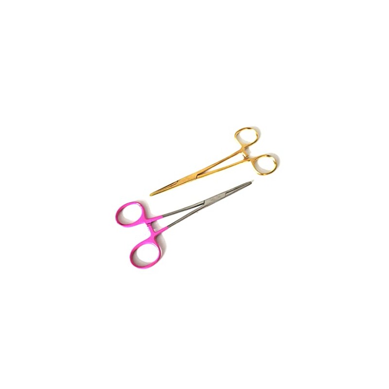 Dog Pet Ear/Nose Hair Puller Grooming Hemostat Locking Forceps Pliers,