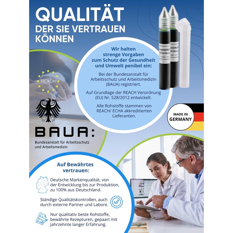 AGUALEVE Water hardness test - measure total hardness quickly and
