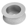 7.3cm Brazed Diamond Grinding Wheel Concave Abrasive Wheel for Stone