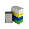 Yuejizhe 5 Pcs Diamond Grinding Blocks 60#/100#/200#/400#/600# Diamond Polishing Pads