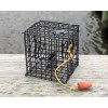 BLACKWAY BOAT MODELS MINIATURE CRAB TRAP, CRAB POT, BLACK, METAL