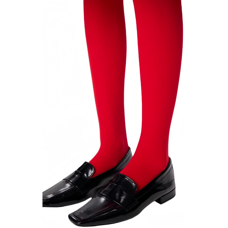 leg elegant Women's 80 Den Microfiber Soft Opaque Tights Pantyhose