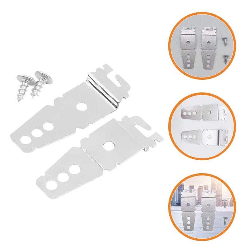 TEHAUX 2pcs Dishwasher Stand Dishwasher Clips Dishwasher Bracket Mounting Granite