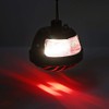 KIMISS Tail Brake Light,Black Round Motorcycle Rear Brake Tail Lights