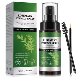 New Rosemary Water Spray for Hair Growth Spray, Rosemary Spray for Hair, Daily Strengthening Mist, Rosemary Root Enhancer, Hair & Skin Serum, Strengthen, Moisturize & Thicken Naturally