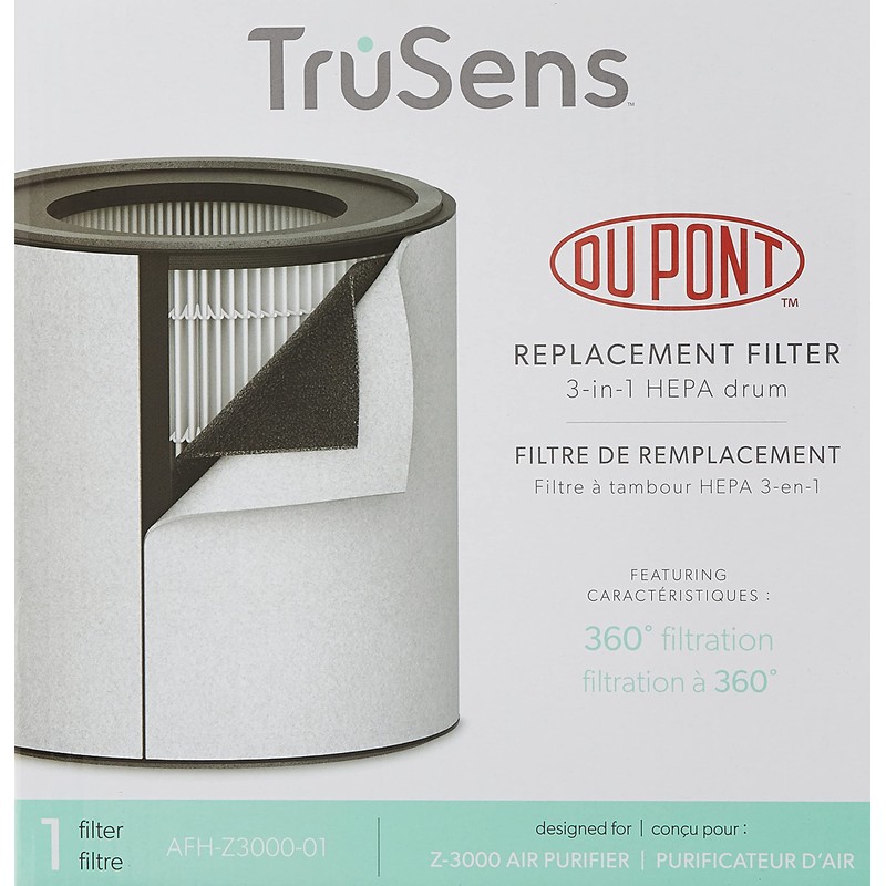 Leitz Trusens Replacement Dupont Filter 3-in-1 True HEPA Drum for