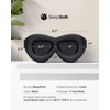 Sleepsloth Sleep Eye Mask for Men Women, 3D Contoured 100%