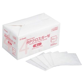 オオサキメディカル RPクロスガーゼ4号 200枚入