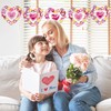 BeYumi Heart Wreath Craft Kit - 36Pcs Mother's Day Make