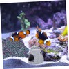Sosoport Ornamental Shrimp Tank Aquarium Cave Fish Tank Accessory Fish
