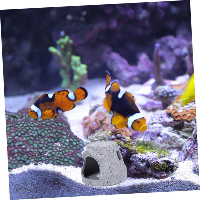 Sosoport Ornamental Shrimp Tank Aquarium Cave Fish Tank Accessory Fish