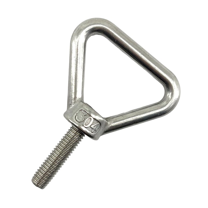 M8x30mm Triangle Lifting Eye Bolts 304 Stainless Steel Heavy Duty