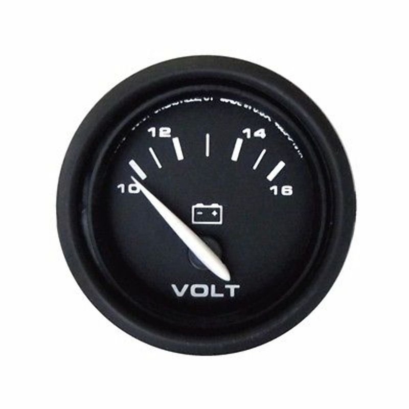 Marpac Voltmeter Black FACE