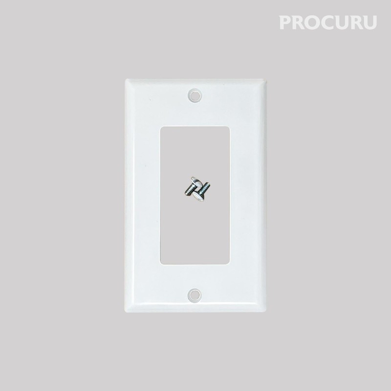 [40-Pack] PROCURU 20 Amp Decorator Commercial Grade Outlet Receptacle, Tamper