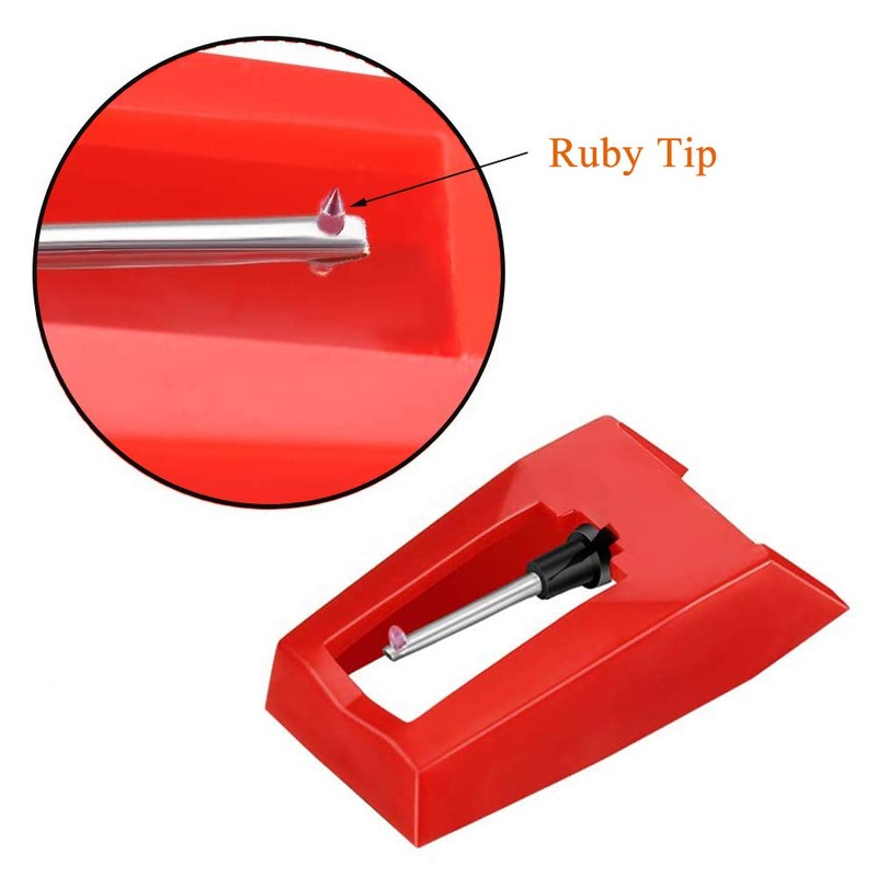Record Player Needle, Stylus Needle, Pack of 4, Replacement Needle
