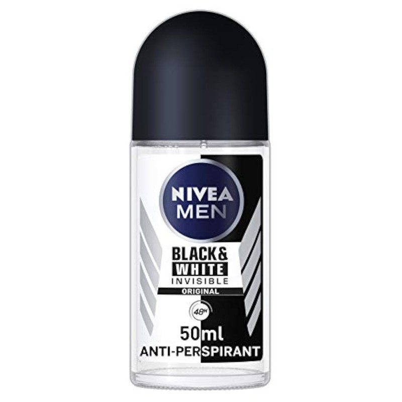 NIVEA 48h Deodorant Roll-on Roll on Invisible for Black&white Anti