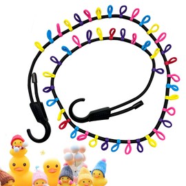 Rubber Duck Holder for Jeep Owners, Duck Display Rope Paracord Strap for Jeep Wrangler YJ TJ JK JL JT, Jeep Ducking Interior Accessory (Rubber Ducks Not Included)