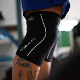 BLACK LIFTER Banbroken Knee Sleeves 5mm - Stability for Knee for CrossFit, Gymnastics, Fitness, Weightlifting, Running. For Women and Men (2 Units) (XS)