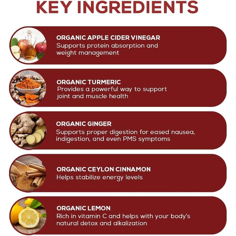 Paleovalley Apple Cider Vinegar Complex with Superfoods - Turmeric, Ginger,