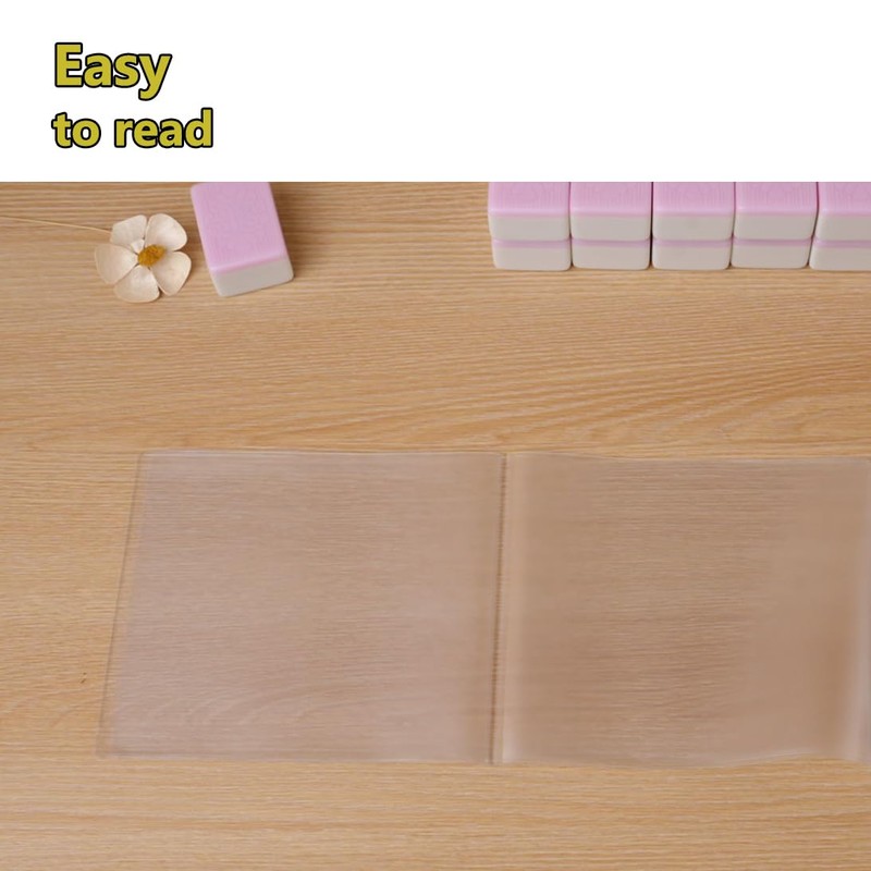 aoG Mahjong Card Holder, Large Print, 1 Pcs, for Mah