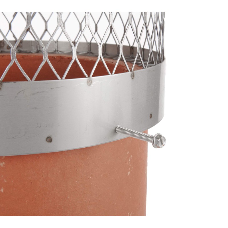 Draft King SS12U Round Bolt On Stainless Steel Single Flue