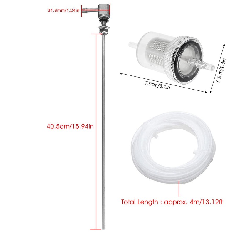 Fuel Tank Sender Stand Pipe Pick Up Hose Parts for