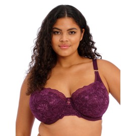 Elomi Women's Plus Size Padded, BlackBerry, 38GG