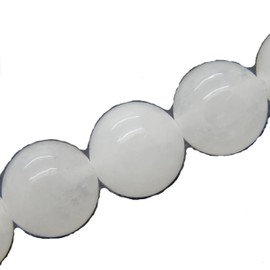 gemstone beads for jewelry making, sold per bag 5 strands inside, White Jade 4mm