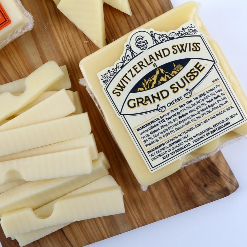 Grand Suisse Switzerland Swiss Cuts, 8 oz, 12 Pack
