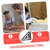 SHINEOFI 1 Set Rafter Square Woodworking Tool Precise Measuring Ruler